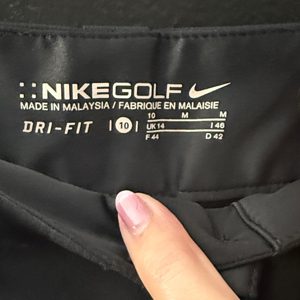 Nike Dr Fit Women's Black Skort with Button Detail - Picture 2 of 4